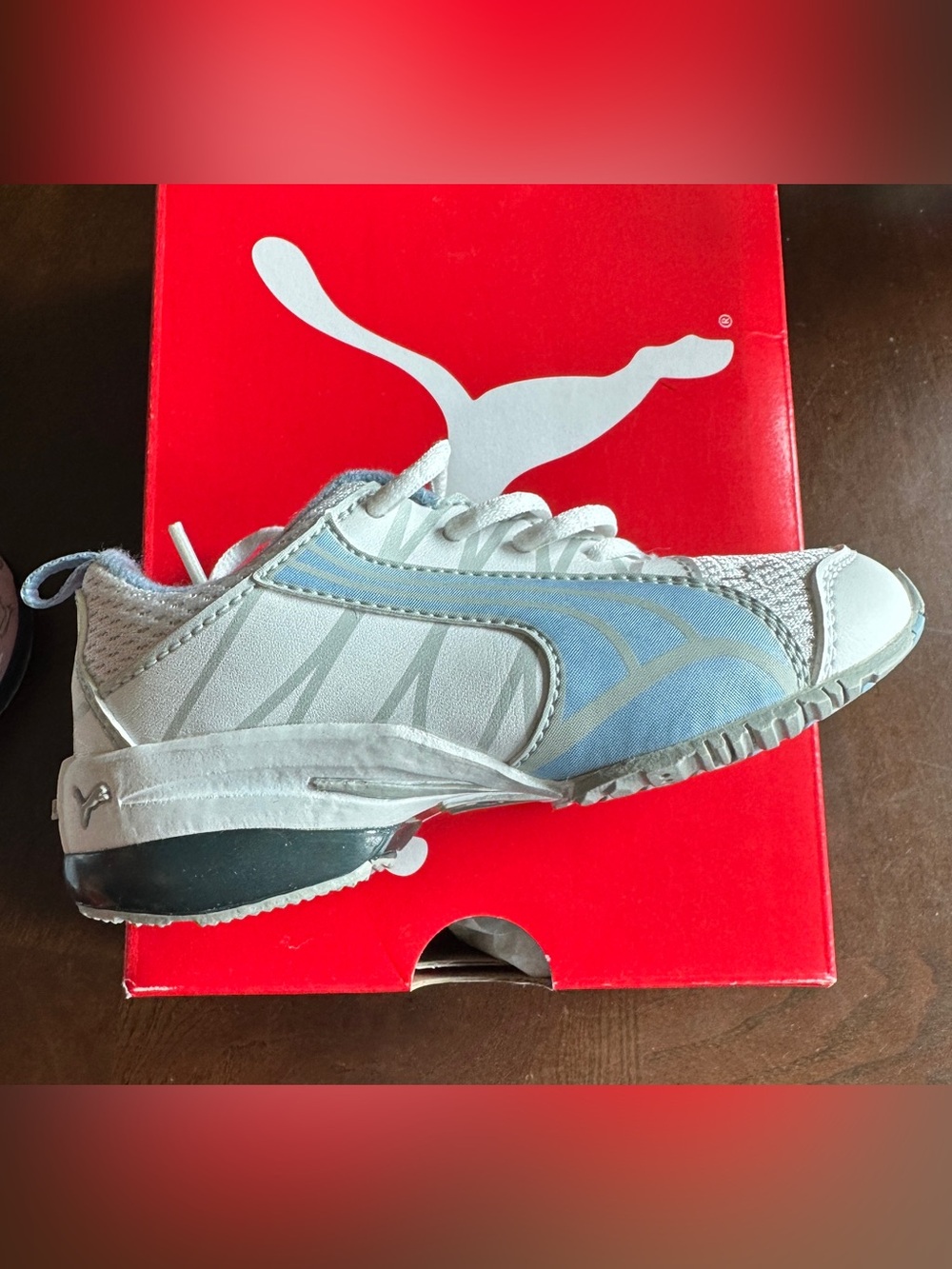 NWT Puma Little Girls‎ Voltaic Sneakers Shoes, Sz 7